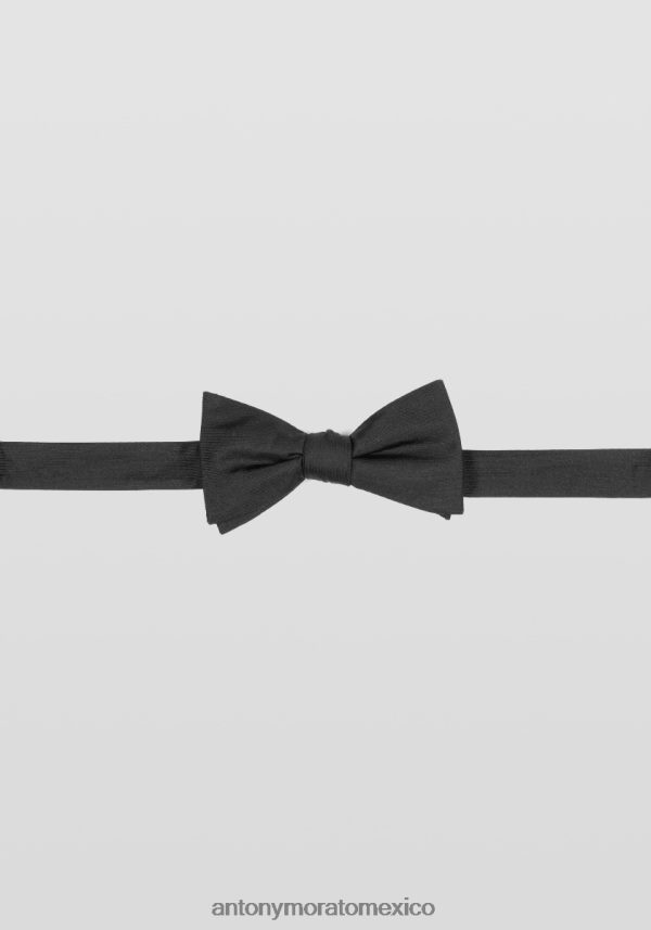 pajarita clásica en tonos lisos Antony Morato hombres negro accesorios PJRF6X379